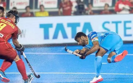 ലോകകപ്പ് ഹോക്കിയിൽ വിജയത്തുടക്കമിട്ട് ഇന്ത്യ; സ്പെയിനെ പരാജയപ്പെടുത്തി