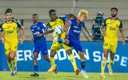 ഇന്ത്യന് സൂപ്പര് ലീഗ്; ഹൈദരാബാദിനെ സമനിലയില് തളച്ച് ചെന്നൈയിന് എഫ്സി