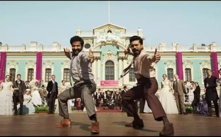 'നാട്ടു നാട്ടു'വിൽ നൃത്തരംഗം ചിത്രീകരിച്ചത് സെലെന്‍സ്‌കിയുടെ വസതിക്ക് മുന്നിൽ