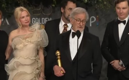 ഫാബിൾസ്മാൻസ് എന്ന ചിത്രത്തിലൂടെ  സ്പിൽബർഗിന് 
ഇരട്ട ഗോൾഡൻ ഗ്ലോബ്