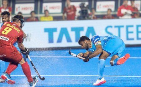 ഹോക്കി ലോകകപ്പിൽ ഇന്ത്യയ്ക്ക് വിജയത്തുടക്കം; ആദ്യ മത്സരത്തിൽ സ്പെയിനെ 2–0 ന് പരാജയപ്പെടുത്തി