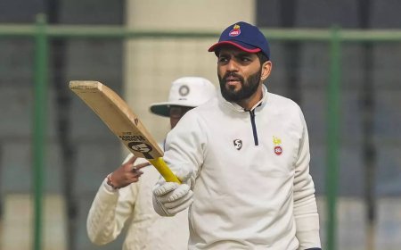 Ranji Trophy: Ignored Shorey shines again as Delhi grab lead