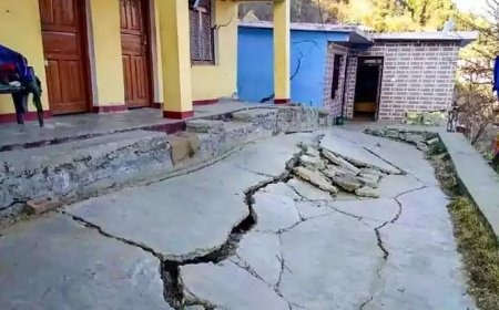 സർക്കാർ അതൃപ്തി മൂലം ജോഷിമഠ് ഇടിഞ്ഞ് താഴുന്നുവെന്ന റിപ്പോര്ട്ട് ഐഎസ്ആര്ഒ പിന്വലിച്ചു