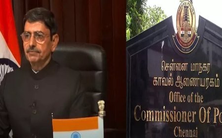 ஆளுநரை அவதூறாக பேசிய திமுக பேச்சாளர் மீது காவல் ஆணையரிடம் புகார்!