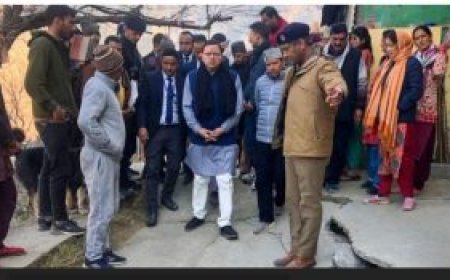 ജോഷിമഠ് ഭൗമ പ്രതിഭാസത്തെക്കുറിച്ച് ഉത്തരാഖണ്ഡ് സർക്കാർ അന്വേഷിക്കും