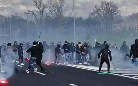 തെരുവ്യുദ്ധം നടത്തിയ ഫുട്ബോൾ ആരാധകർക്കെതിരെ നടപടിയുമായി ഇറ്റലി