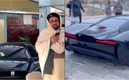 മാഡ 9; തദ്ദേശീയമായി നിർമ്മിച്ച കാർ അവതരിപ്പിച്ച് താലിബാൻ