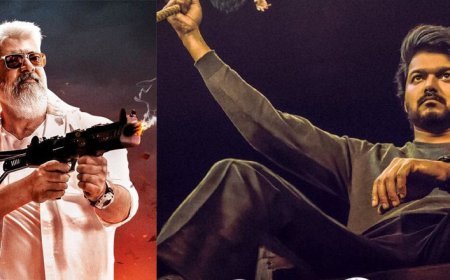 തമിഴ്നാട്ടിൽ അജിത്ത് കുതിപ്പ്; 50 കോടി കടന്നു; വിജയ് വാരിസ് നേടിയത്