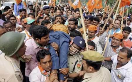 ത്രിപുരയിൽ കോൺഗ്രസ്- ബി.ജെ.പി പ്രവർത്തകർ തമ്മിൽ സംഘർഷം