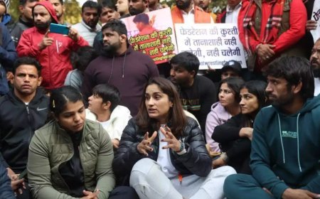 ഉറച്ച നിലപാടിൽ ഗുസ്തിതാരങ്ങള്; ബ്രിജ് ഭൂഷണ് രാജിവെച്ചേക്കുമെന്ന് സൂചന