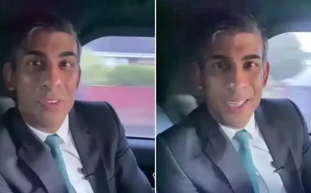 കാര് യാത്രയ്ക്കിടെ സീറ്റ് ബെല്റ്റ് ധരിക്കാതെ ഋഷി സുനക്; ബ്രിട്ടനിൽ വ്യാപക പ്രതിഷേധം