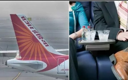 വിമാനത്തിനുള്ളിലെ മദ്യപാനം; പുതിയ മാർഗ നിർദേശവുമായി എയർ ഇന്ത്യ