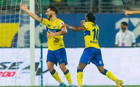 ഐഎസ്എൽ; നോര്‍ത്ത് ഈസ്റ്റിനെ പൂട്ടി, ബ്ലാസ്റ്റേഴ്സിന് മിന്നും വിജയം