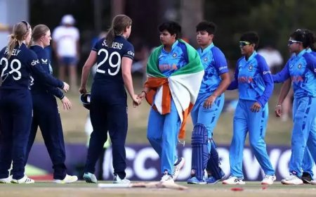 അണ്ടർ 19 വനിതാ ട്വന്റി20 ലോകകപ്പ്; കിരീടം ചൂടി ഇന്ത്യ