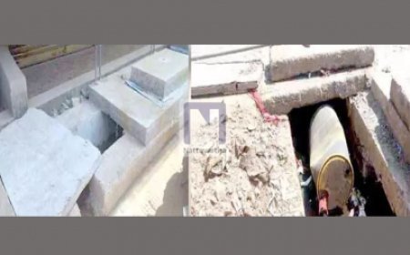 കല്ലാച്ചിയിൽ തുറന്നിട്ട ഓവുചാൽ ആളെ വീഴ്ത്തുന്നു; യുവാവിന് ഇടതു കൈക്കും വാരിയെല്ലിനും പരിക്ക്