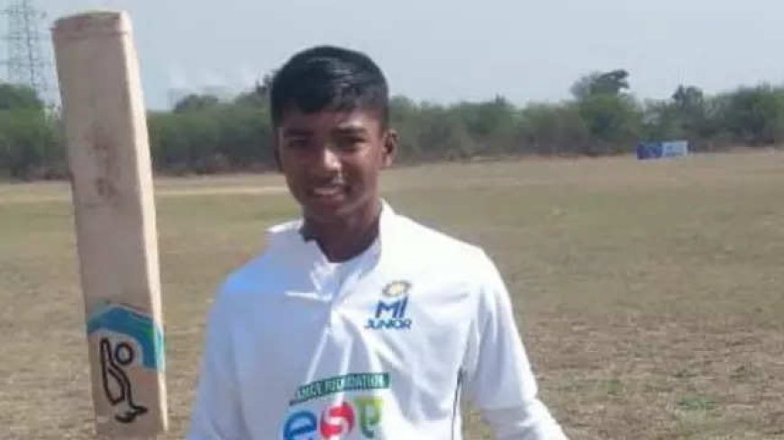 Yash Chawde creates record, scores 508* in a 40-over inter-school game