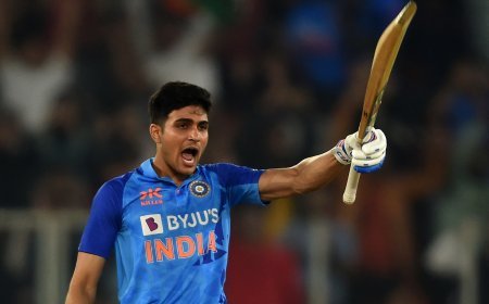 India Ride On Gill's Ton To Secure Historic T20I Win, Secure Series 2-1
