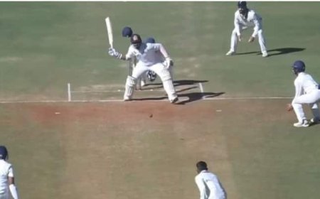 ഉറുമി വീശും പോലൊരു ഫോർ, അതും ഒറ്റകൈ കൊണ്ട് റിവേഴ്സ് സ്വീപ്പിലൂടെ; വിഹാരി വേറെ ലെവല്