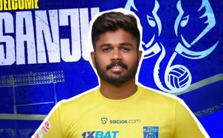 കേരള ബ്ലാസ്റ്റേഴ്സിന്റെ ബ്രാന്ഡ് അംബാസഡറായി സഞ്ജു സാംസണ്