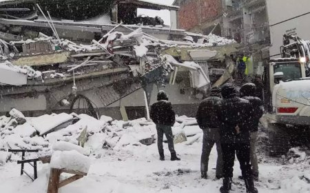 രക്ഷാപ്രവർത്തനങ്ങൾക്ക് തിരിച്ചടി; തുർക്കിയിലും സിറിയയിലും കനത്ത മഞ്ഞും മഴയും