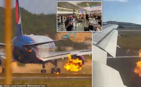 ടേക്ക് ഓഫ് ചെയ്യുന്നതിനിടെ എഞ്ചിനിൽ തീ; അസുര്‍ എയര്‍ ഫ്‌ളൈറ്റിൽ ഉണ്ടായിരുന്നത് 300 പേർ