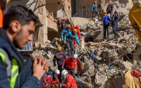 തുർക്കിയിൽ വീണ്ടും ശക്തമായ ഭൂചലനം; 7.6 തീവ്രത രേഖപ്പെടുത്തി