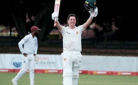 1st Test: Zimbabwe Survive Gary Ballance Blow To Draw With West Indies