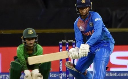 Richa Ghosh Stars As India Beat Bangladesh In Women's T20 WC Warm-Up Game