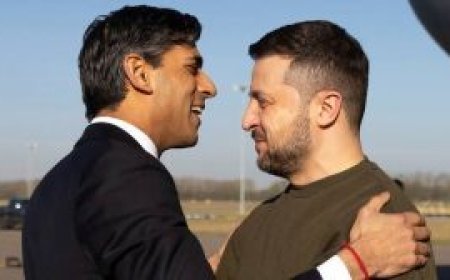 യുദ്ധവിമാനം കിട്ടാൻ സഹായം തേടി സെലെൻസ്കി ബ്രിട്ടനിലെത്തി