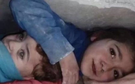 കുഞ്ഞനുജനെ ചേർത്ത് പിടിച്ച് സംരക്ഷിച്ച ഏഴ് വയസുകാരിയെ പ്രശംസിച്ച് ഡബ്ല്യൂ.എച്ച്.ഒ മേധാവി