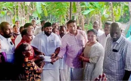 യുകെയില് ഭര്ത്താവ് കൊലപ്പെടുത്തിയ മലയാളി നഴ്സ് അഞ്ജുവിന്റെ കുടുംബത്തിന് ധനസഹായം കൈമാറി