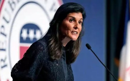 2024 യുഎസ് പ്രസിഡന്റ് തിരഞ്ഞെടുപ്പ്; സ്ഥാനാർത്ഥിത്വം പ്രഖ്യാപിച്ച് ഇന്ത്യൻ വംശജ നിക്കി ഹേലി