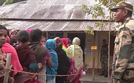 പോരാട്ടം പ്രവചനാതീതം; ത്രിപുരയിൽ വോട്ടെടുപ്പ് ആരംഭിച്ചു