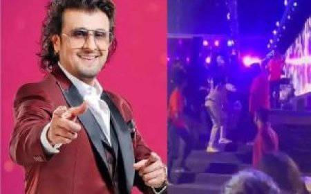 സെൽഫി തടഞ്ഞു:സോനു നിഗമിനെ എംഎൽഎയുടെ മകൻ കയ്യേറ്റം ചെയ്തു