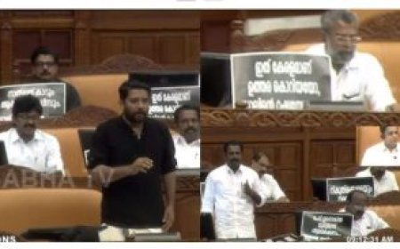 നിയമസഭയിൽ കറുപ്പ് ഷർട്ടണിഞ്ഞ് പ്രതിപക്ഷ എംഎൽഎമാർ: സഭയിൽ ഇന്നും മാധ്യമ ക്യാമറകൾക്ക് വിലക്ക്