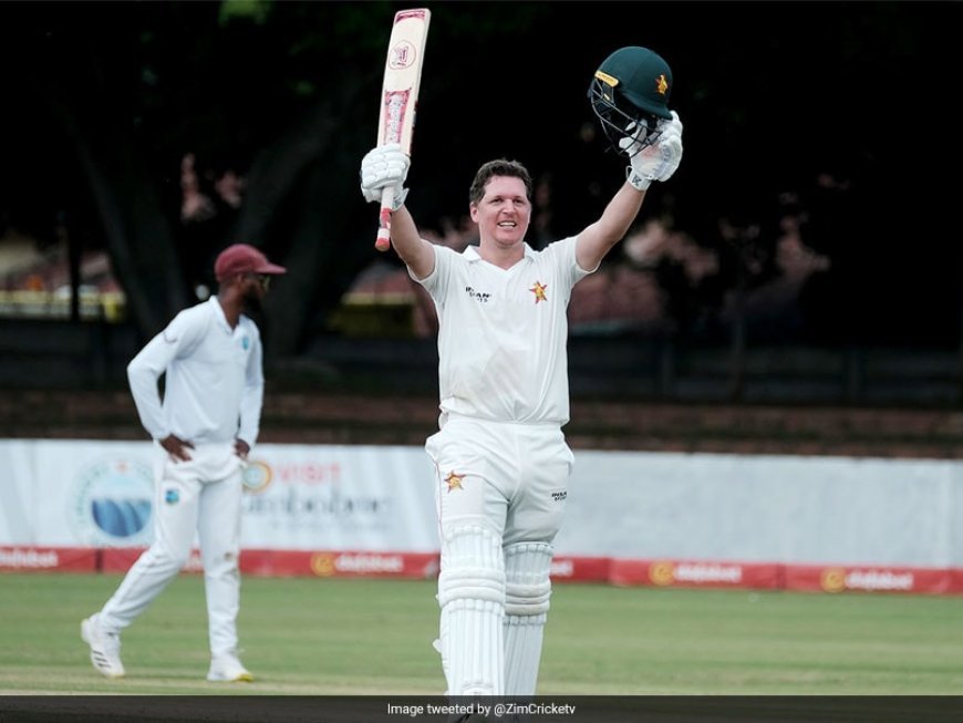 1st Test: Zimbabwe Survive Gary Ballance Blow To Draw With West Indies