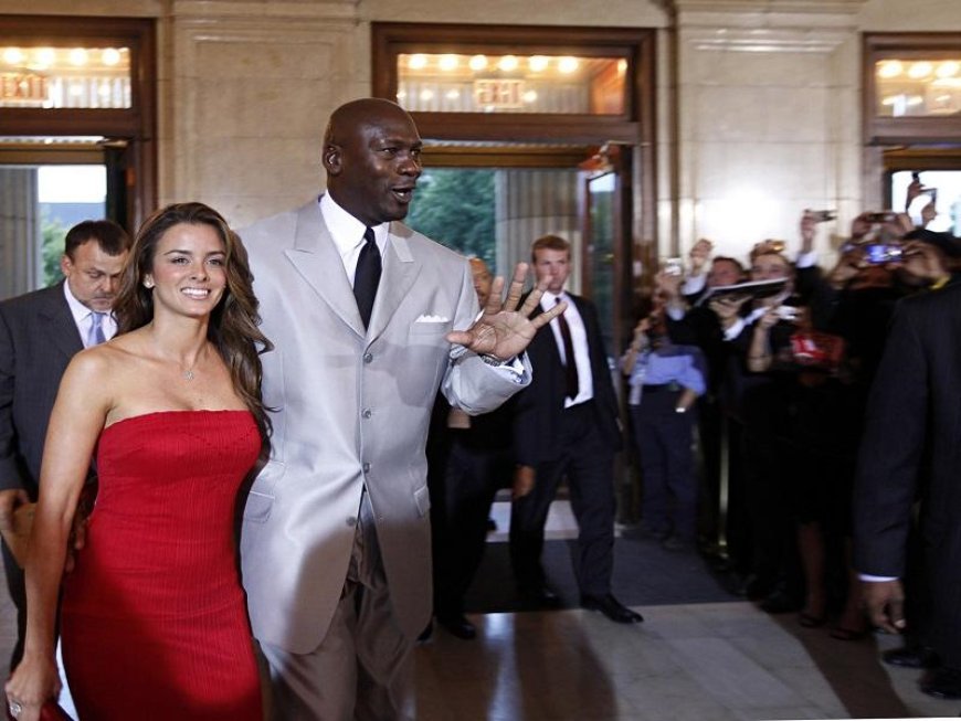 Michael Jordan and Yvette Prieto