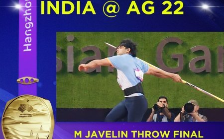 Asian Games: Neeraj Chopra, Kishore Jena Dominate With Historic 1-2 Finish In Javelin Throw