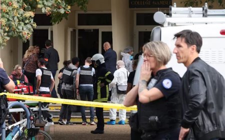 Teacher killed in France school stabbing