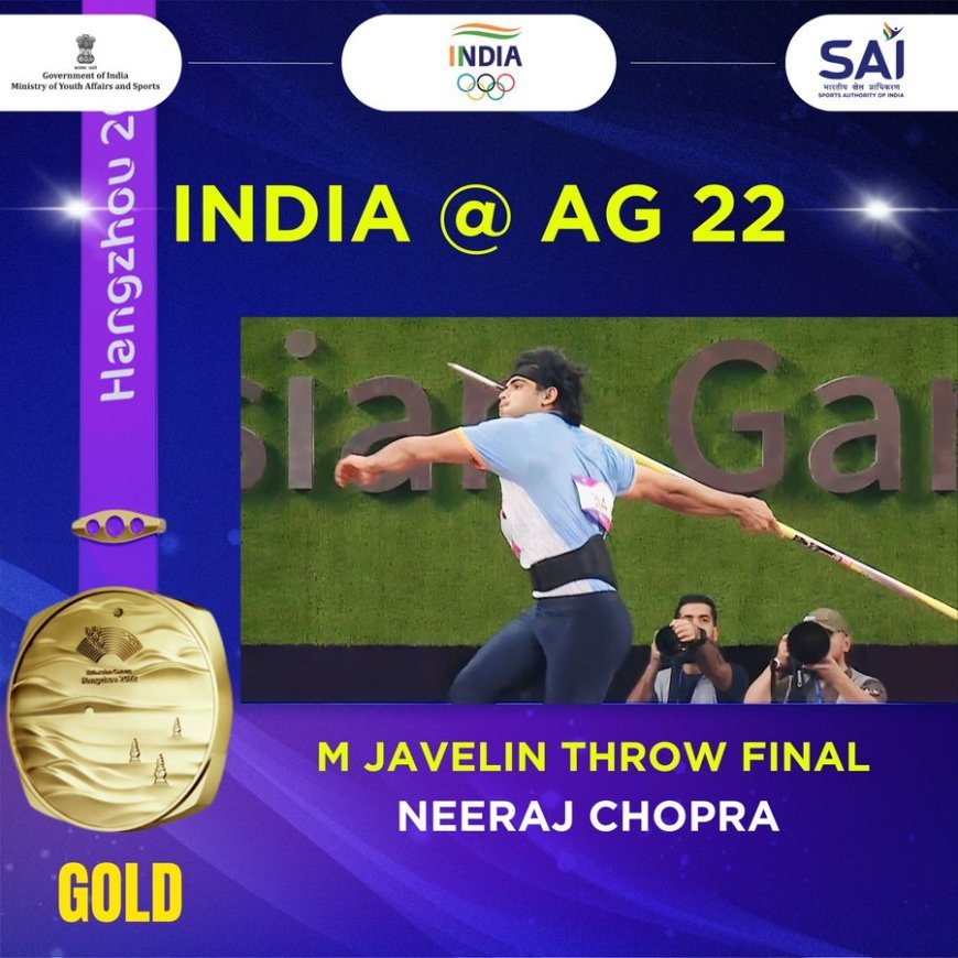 Asian Games: Neeraj Chopra, Kishore Jena Dominate With Historic 1-2 Finish In Javelin Throw