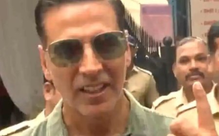 Akshay Kumar Casts FIRST Vote As Indian Citizen In Lok Sabha Elections: 'Want My India To Be Developed'