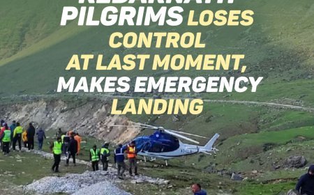 Helicopter Carrying Kedarnath Pilgrims Loses Control At Last Moment, Makes Emergency Landing