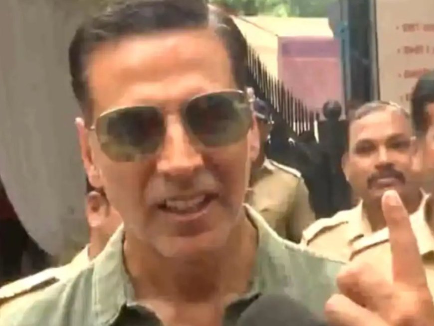 Akshay Kumar Casts FIRST Vote As Indian Citizen In Lok Sabha Elections: 'Want My India To Be Developed'