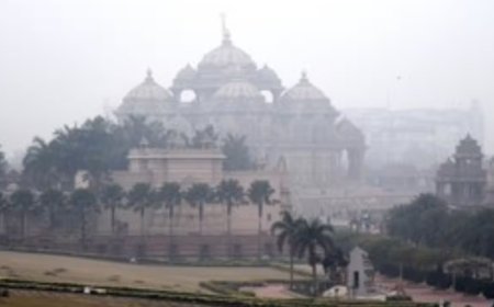 Delhi: Thick Fog Blankets National Capital As AQI Drops To 'Very Poor' Category | Air Pollution