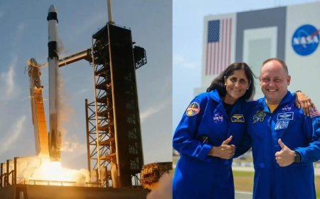 स्पेसएक्स का क्रू-10 प्रक्षेपण सफल; लक्ष्य जल्द ही सुनीता विलियम्स और बुच विल्मोर को वापस लाना है।