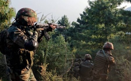 Three policemen martyred in terrorist attack in Jammu and Kashmir's Kathua; three terrorists killed