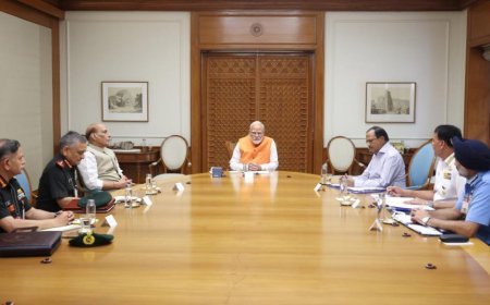 'ऑपरेशन सिंदूर' पर स्पष्टीकरण के लिए आज सर्वदलीय बैठक; प्रधानमंत्री ने कहा कि यह नया भारत है; रक्षा मंत्री ने कहा कि हमले में लक्ष्य हासिल हुआ