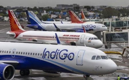 पाक ड्रोन उपस्थिति; एयर इंडिया और इंडिगो ने 7 शहरों के लिए अपनी सेवाएं रद्द कीं