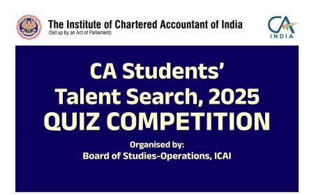 National Quiz Competition 2025 for CA Students Announced by ICAI