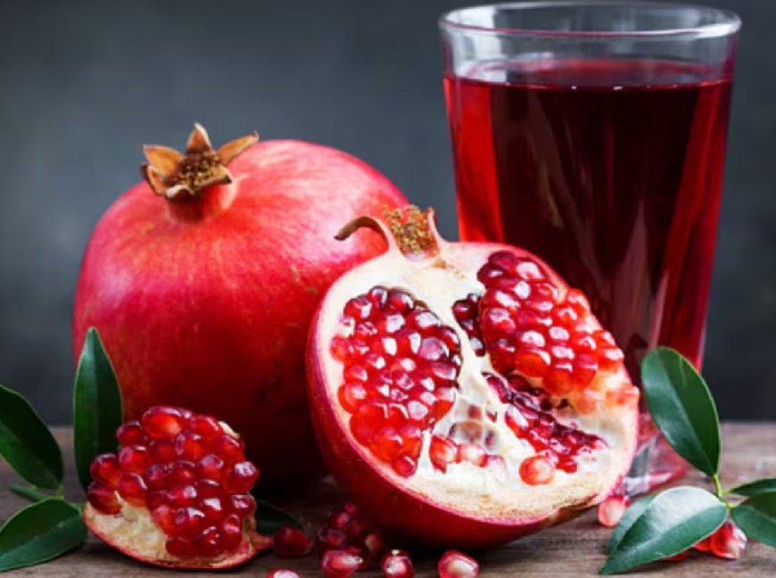 Health Benefits of Pomegranate Juice | Best for treating anemia and heart health;